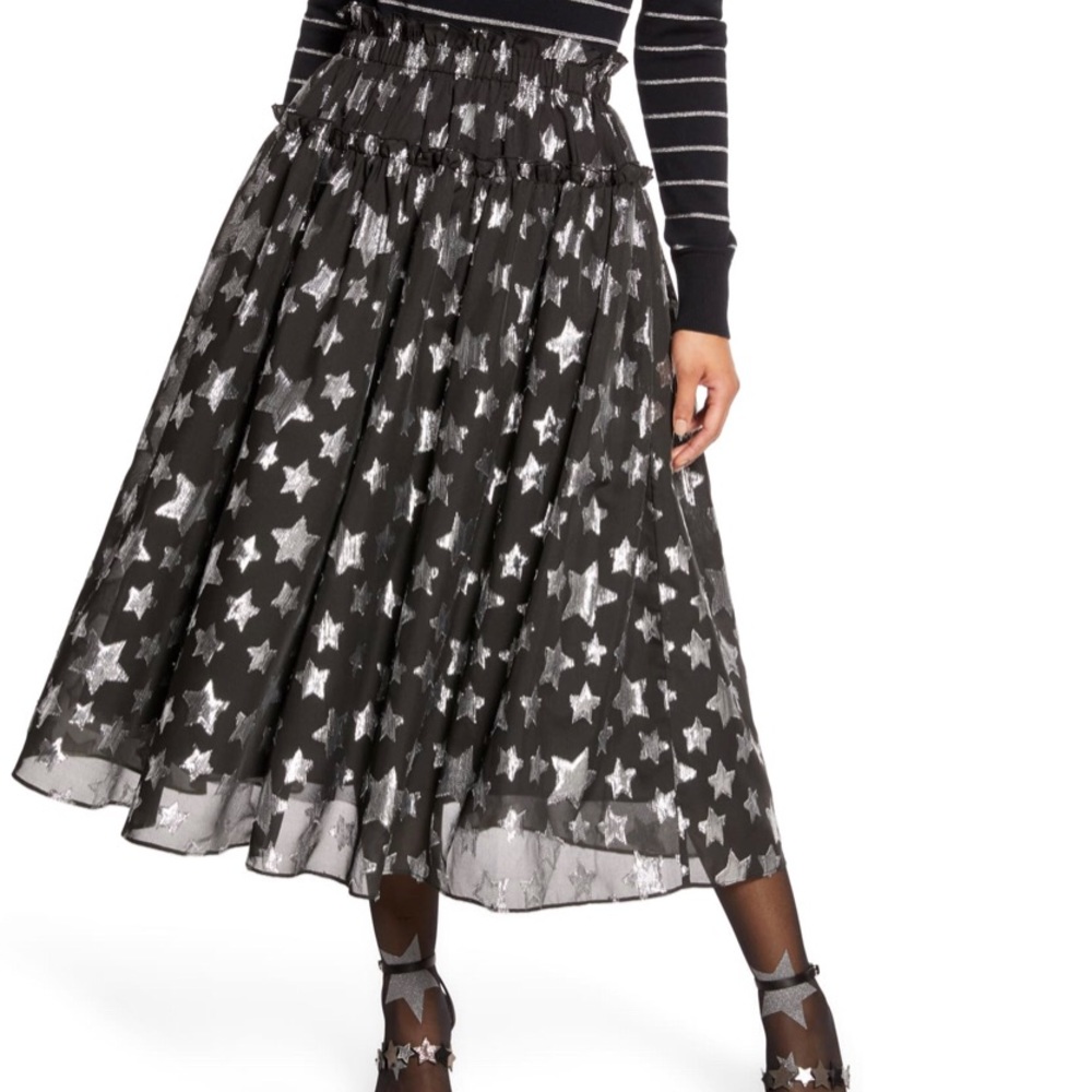 Atlantic-Pacific Star Chiffon Skirt
HALOGEN XS